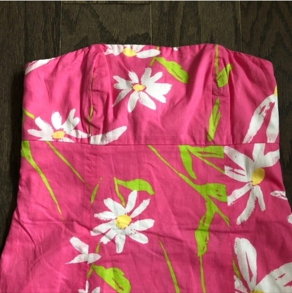 NWT Lilly Pulitzer Franco Dress Hotty Pink Twirlers Size 4 - Picture 5 of 10